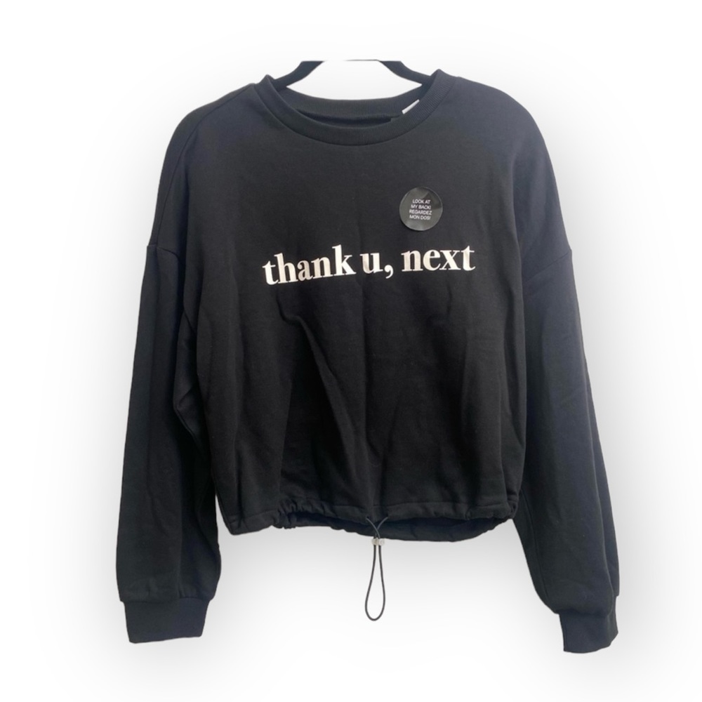Ariana Grande x HM Divided grande tour sweatshirt Size SMALL NWT